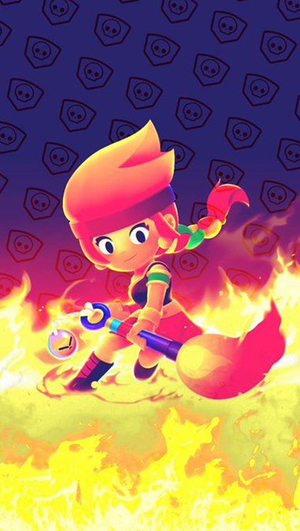 Brawl Stars Amber wallpaper 4 - free HD download
