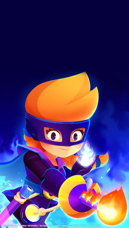 Brawl Stars Amber wallpaper 13 - free HD download