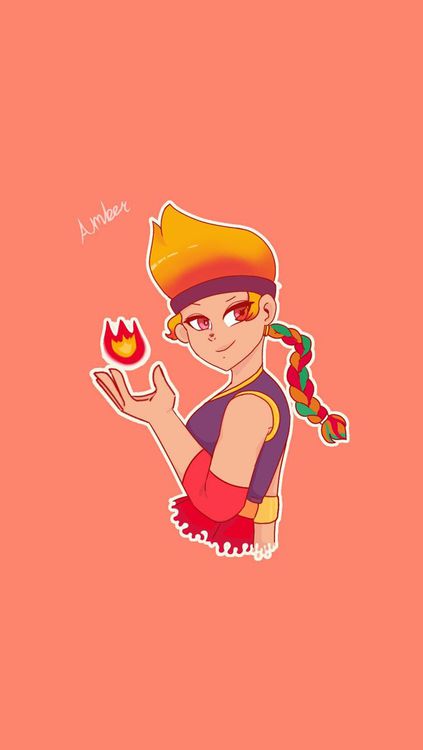 Brawl Stars Amber wallpaper 8 - free HD download