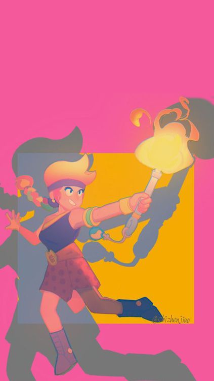 Brawl Stars Amber wallpaper 3 - free HD download