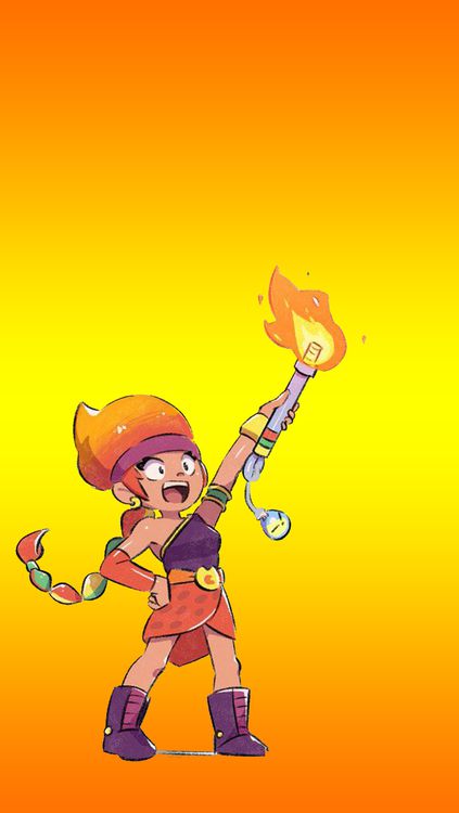 Brawl Stars Amber wallpaper 6 - free HD download