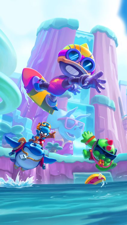 Brawl Stars Blue Dream wallpaper 3 - free HD download