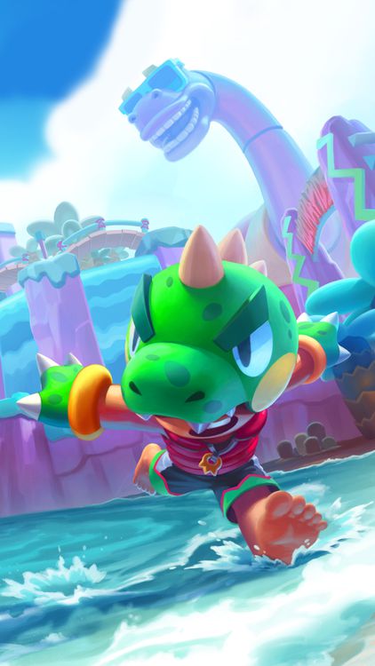 Brawl Stars Blue Dream wallpaper 2 - free HD download