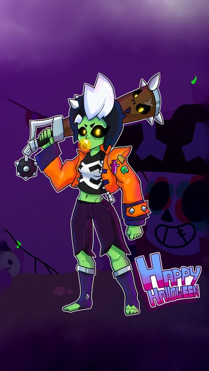 Brawl Stars Brawl Stars Halloween wallpaper 6 - free HD download