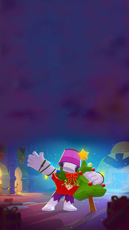 Brawl Stars Christmas Brawl wallpaper 5 - free HD download