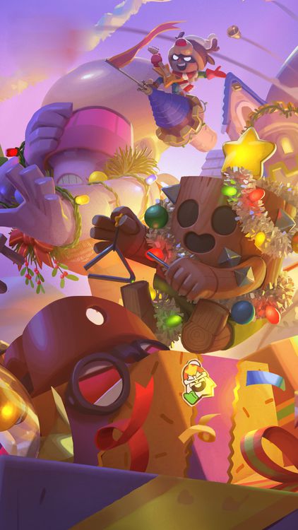 Brawl Stars Christmas Brawl wallpaper 3 - free HD download
