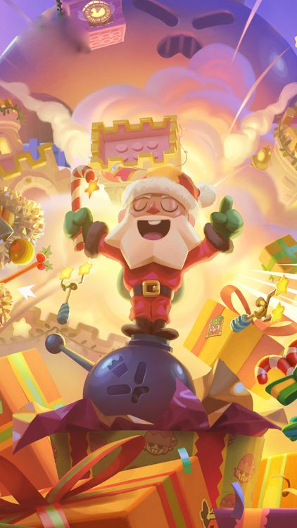 Brawl Stars Christmas Brawl wallpaper 2 - free HD download