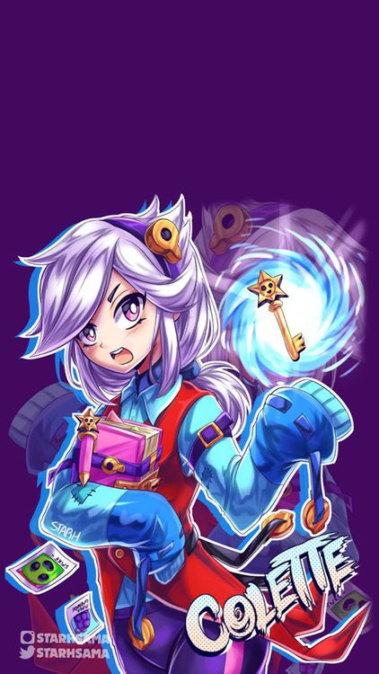 Brawl Stars Colette wallpaper 18 - free HD download