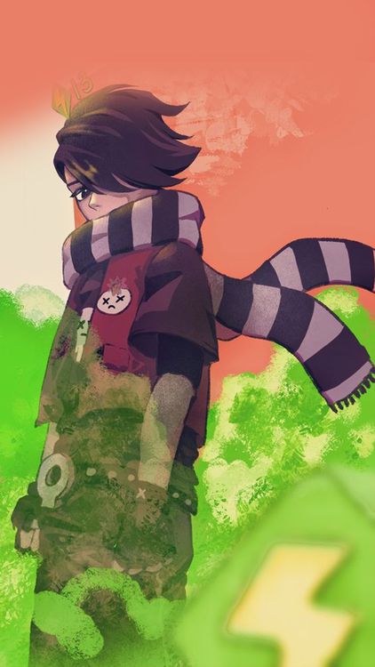 Brawl Stars Edgar Orange wallpaper