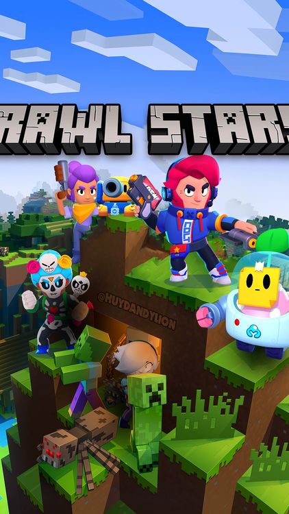 Brawl Stars Funny Brawl Red wallpaper