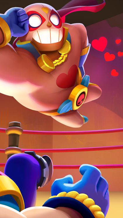 Brawl Stars Funny Brawl Orange wallpaper