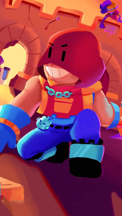 Brawl Stars Grom wallpaper 8 - free HD download