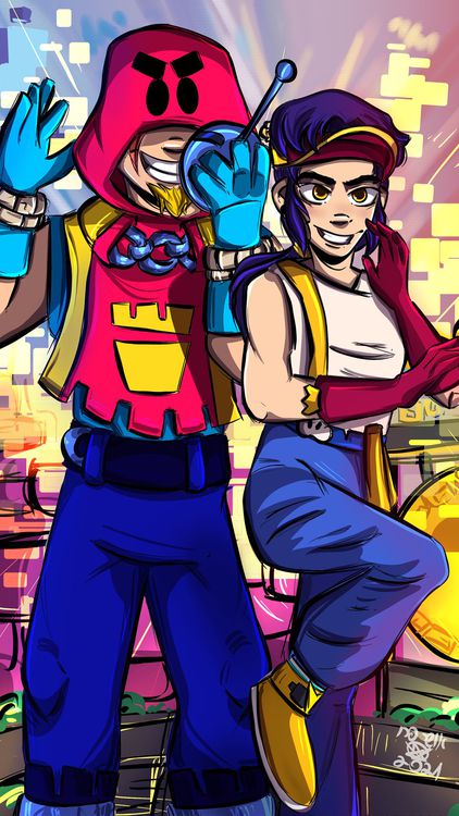 Brawl Stars Grom wallpaper 9 - free HD download