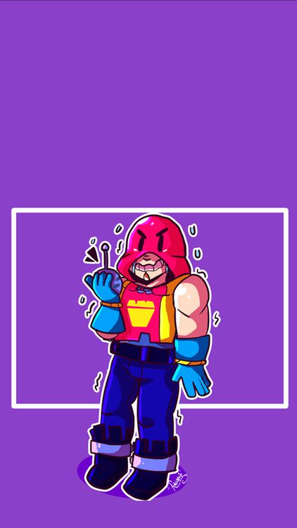 Brawl Stars Grom wallpaper 2 - free HD download