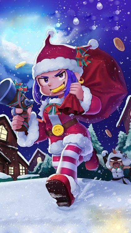 Brawl Stars Happy Brawlidays wallpaper 3 - free HD download