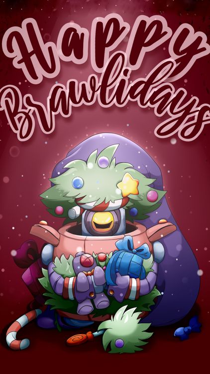 Brawl Stars Happy Brawlidays wallpaper 5 - free HD download