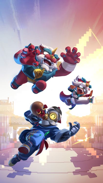 Brawl Stars Legend Brawl Characters wallpaper