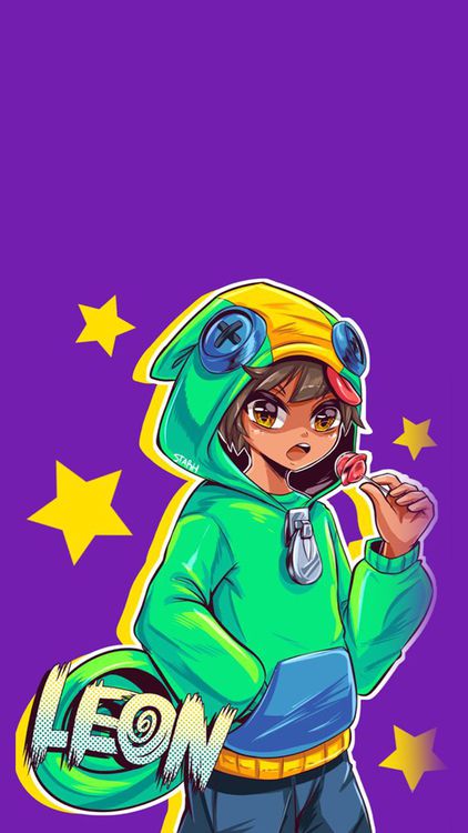 Brawl Stars Leon wallpaper 2 - free HD download