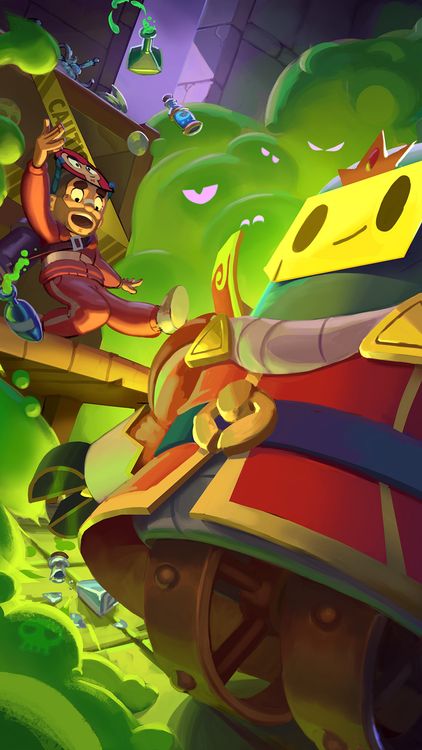 Brawl Stars Magical Brawl Orange wallpaper