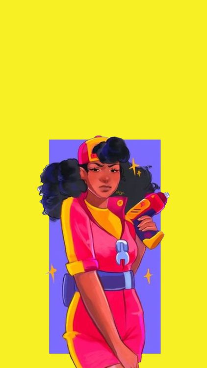 Brawl Stars Meg wallpaper 15 - free HD download