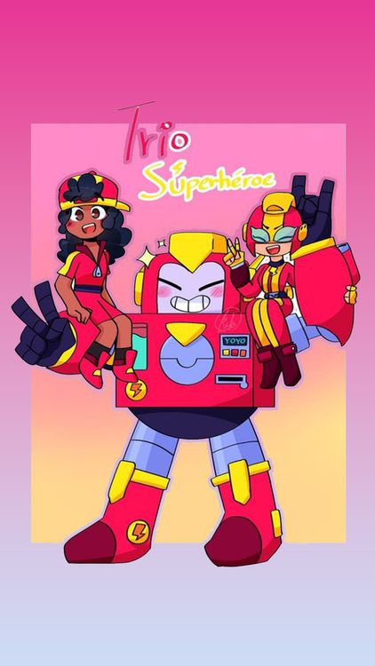 Brawl Stars Meg wallpaper 5 - free HD download