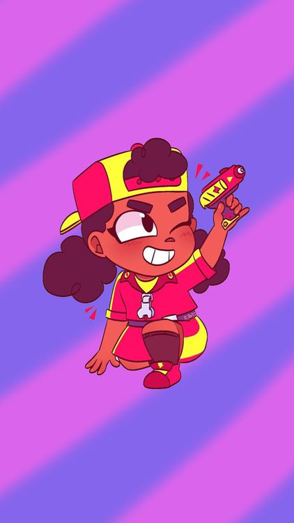 Brawl Stars Meg wallpaper 16 - free HD download