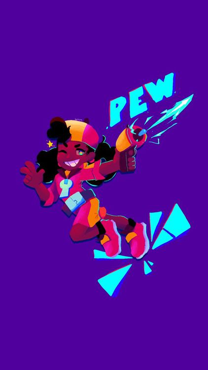 Brawl Stars Meg wallpaper 18 - free HD download