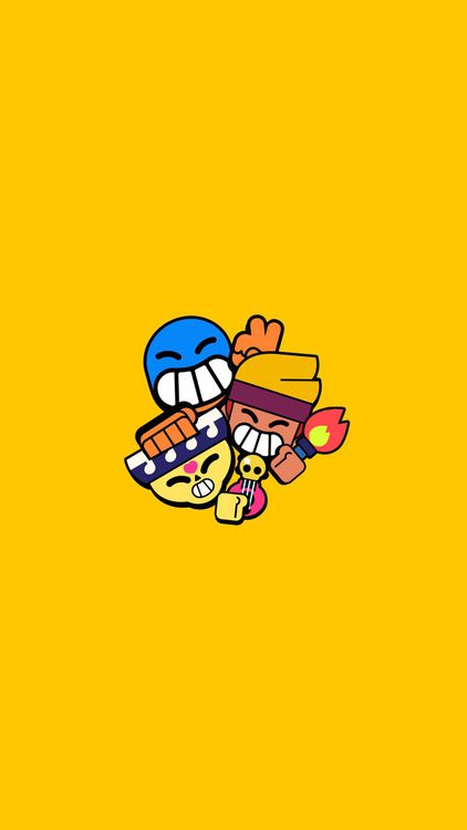 Brawl Stars Minimal Brawl Minimalist wallpaper