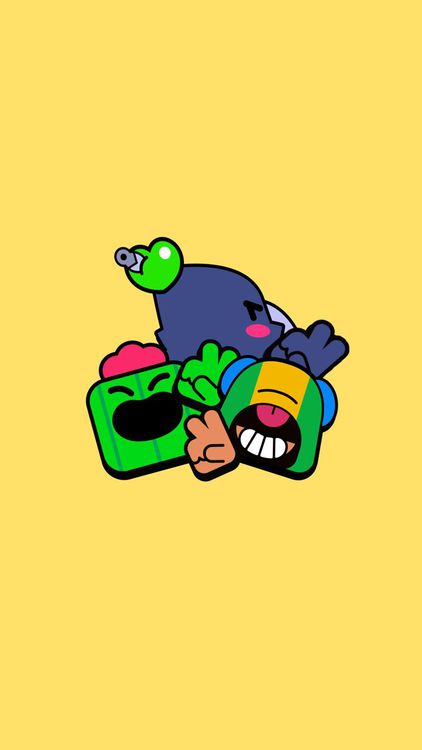 Brawl Stars Minimal Brawl Minimalist wallpaper