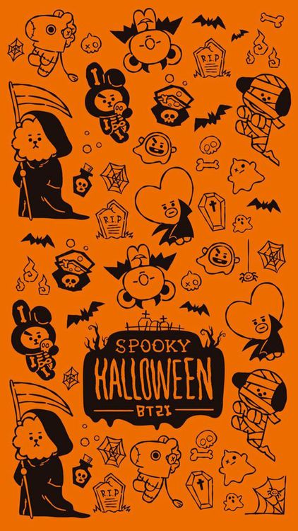 BT21 Halloween21 wallpaper 4 - free HD download