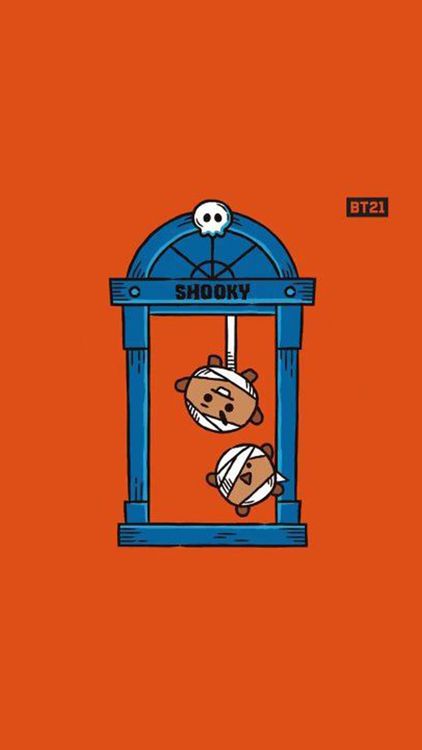 BT21 Halloween21 wallpaper 12 - free HD download