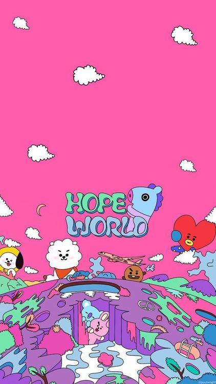 BT21 Multipleshine wallpaper 5 - free HD download