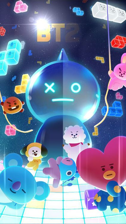 BT21 Multipleshine wallpaper 24 - free HD download