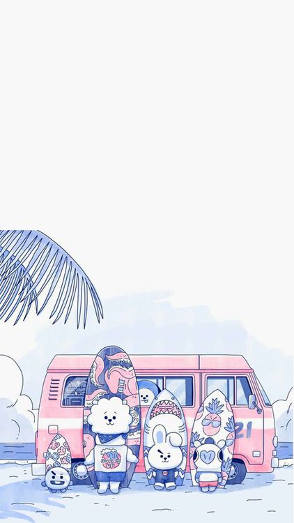 BT21 Multipleshine wallpaper 44 - free HD download