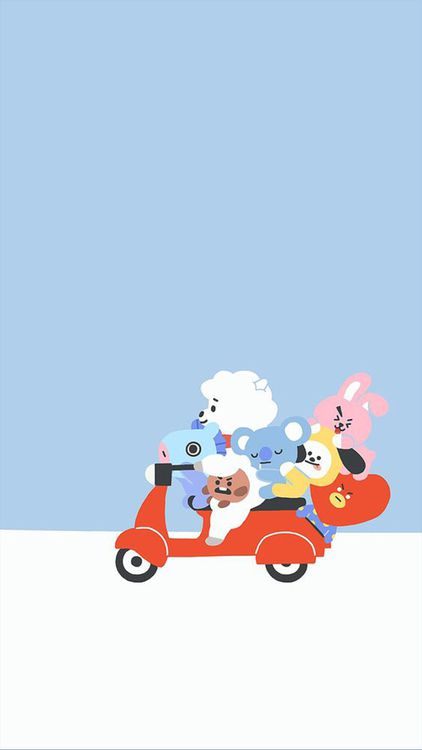 BT21 Multipleshine wallpaper 3 - free HD download