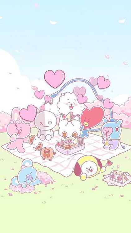 BT21 Multipleshine wallpaper 19 - free HD download