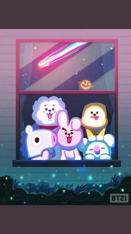 BT21 Multipleshine wallpaper 18 - free HD download
