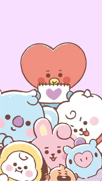 BT21 Multipleshine wallpaper 41 - free HD download