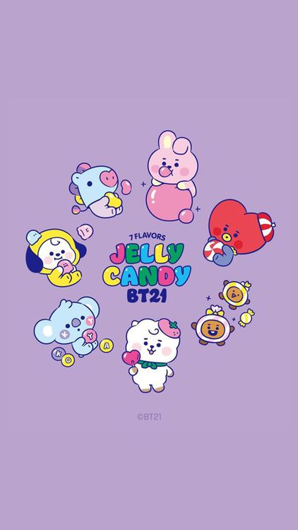 BT21 Multipleshine wallpaper 16 - free HD download