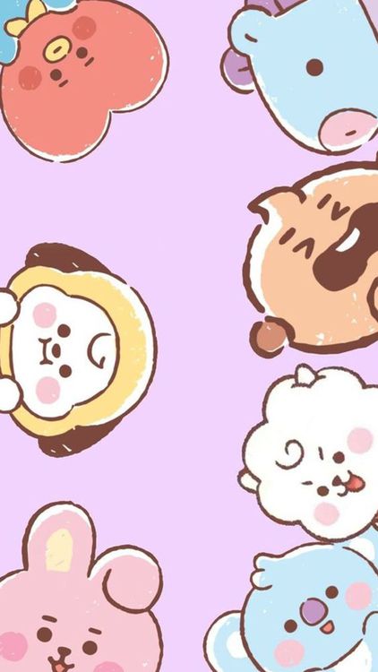 BT21 Multipleshine wallpaper 49 - free HD download