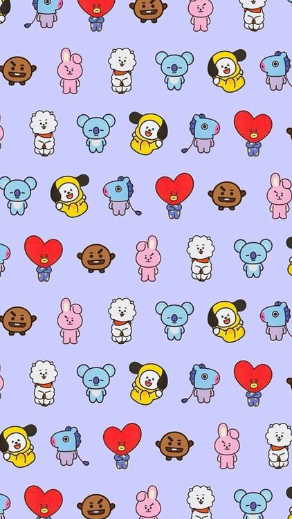 BT21 Multipleshine wallpaper 31 - free HD download