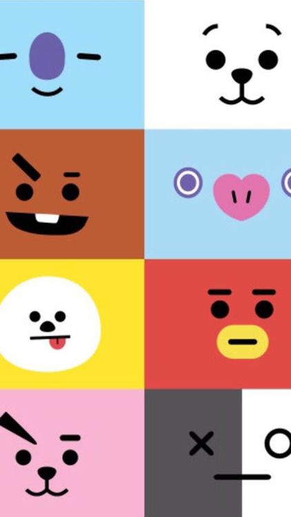 BT21 Multipleshine wallpaper 43 - free HD download