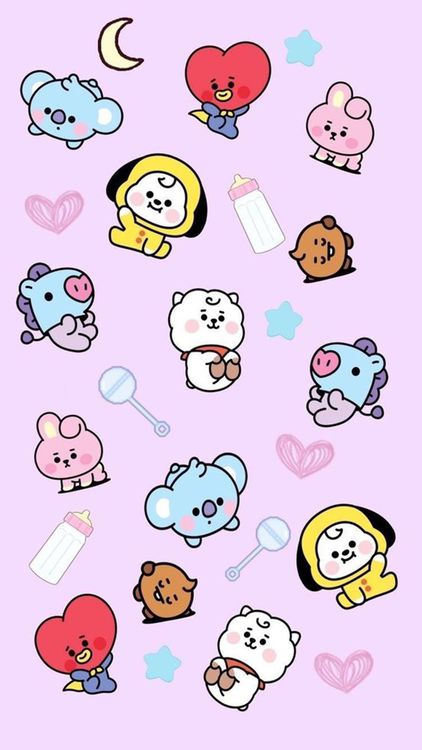 BT21 Multipleshine wallpaper 52 - free HD download