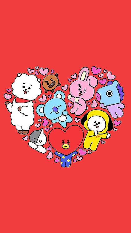 BT21 Multipleshine wallpaper 39 - free HD download