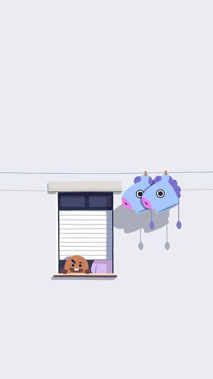 BT21 Shooky wallpaper 1 - free HD download