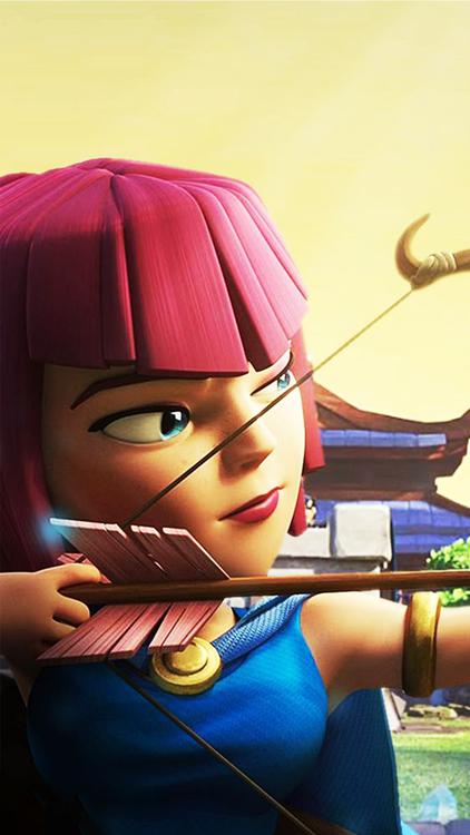Clash Of Clans/Royale Archer wallpaper 5 - free HD download
