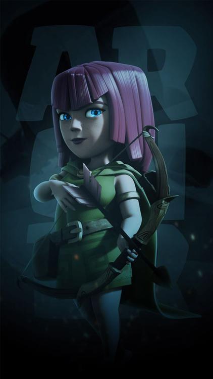 Clash Of Clans/Royale Archer wallpaper 3 - free HD download