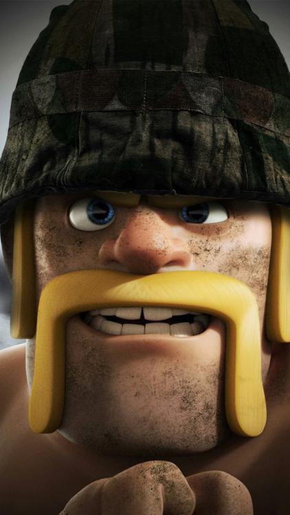 Clash Of Clans/Royale Barbarian Fervor wallpaper 8 - free HD download