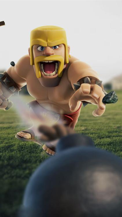 Clash Of Clans/Royale Barbarian Fervor wallpaper 13 - free HD download