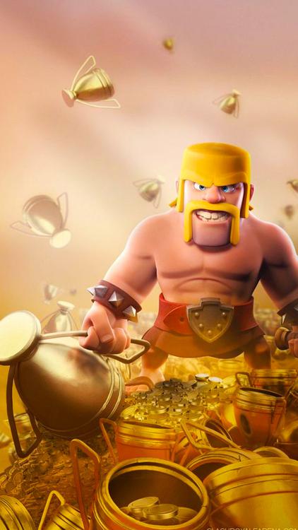 Clash Of Clans/Royale Barbarian Fervor wallpaper 11 - free HD download